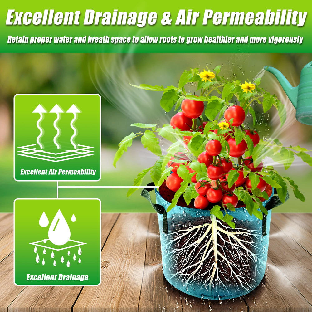 Multicolour Sinimaka Grow Bags featuring vibrant fabric