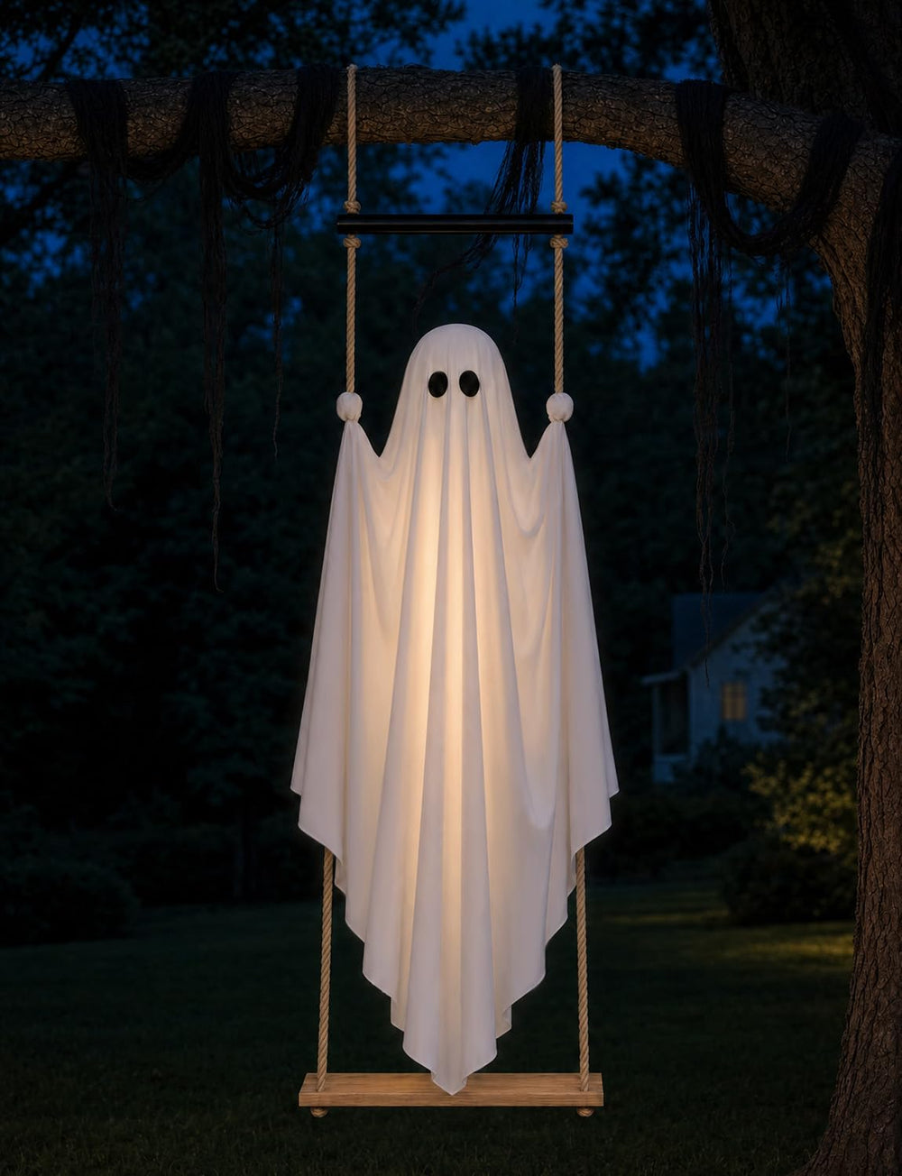 Multiple lighting modes of Joyehome Swing Ghost