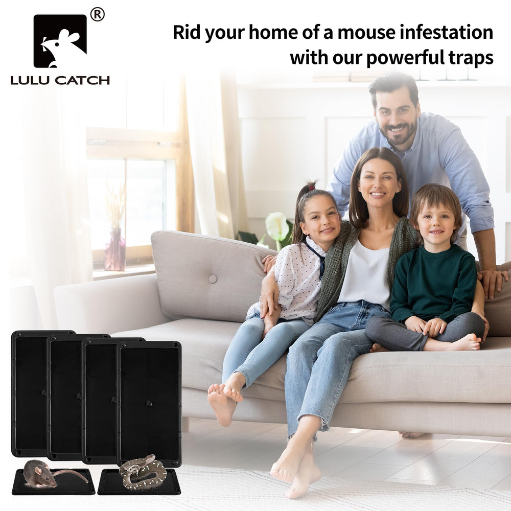 Multiple LULUCATCH Mouse Traps displayed together