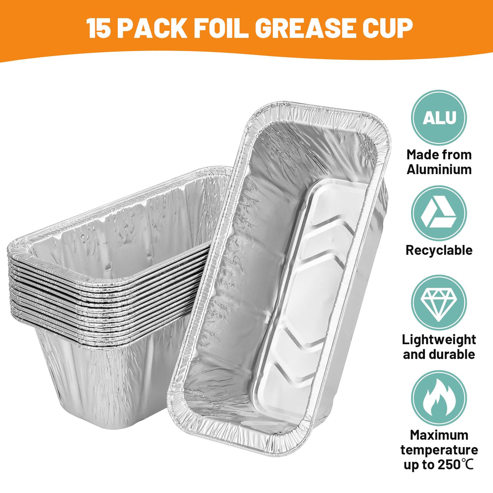 Multiple Whaleme grease cup liners stacked