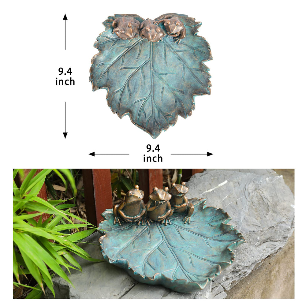 MUMTOP Bird Bath resin material close-up