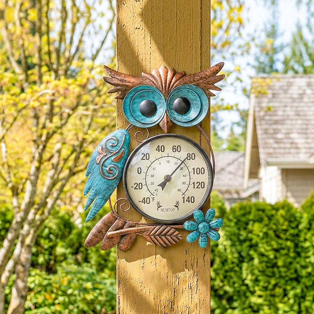 MUMTOP Outdoor Thermometer with waterproof metal case