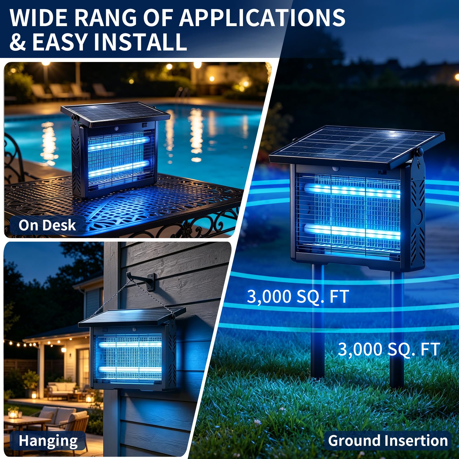 Murutoi Solar Bug Zapper packaging details