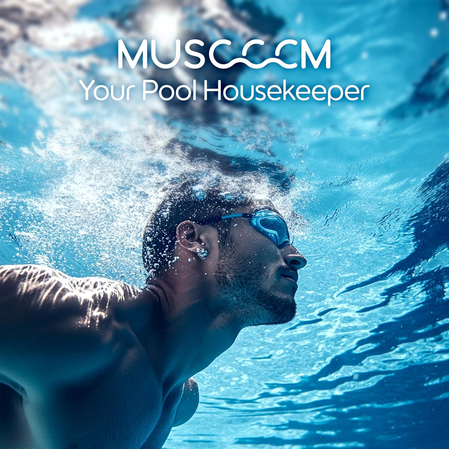 MUSCCCM Pool Fountain demonstrating water flow control