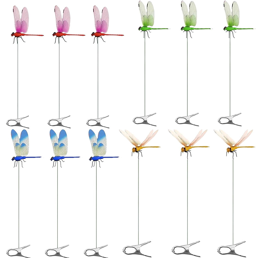 Mustio Dragonfly Clip in pink colour front view