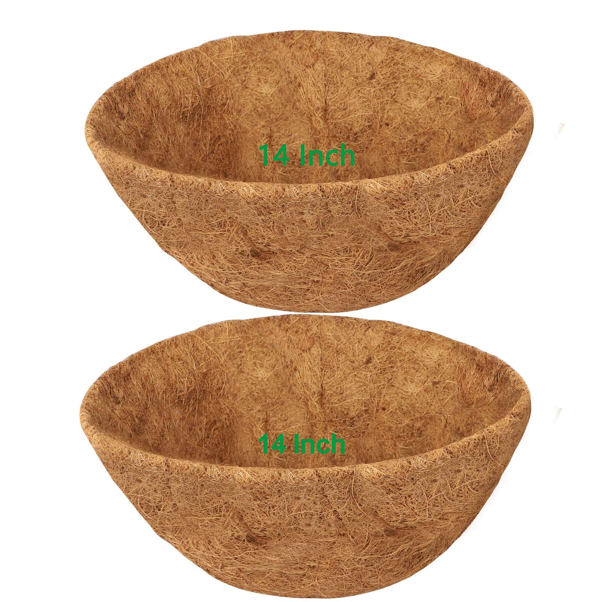 Muwamdf 14-inch round coco liner front view