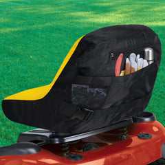 MWire LP92334 Lawn Mower Seat Cover with storage pouch
