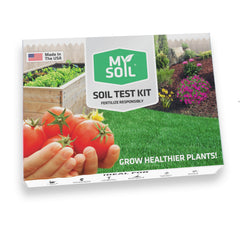My Soil Soil Test Kit instructions and sample kit