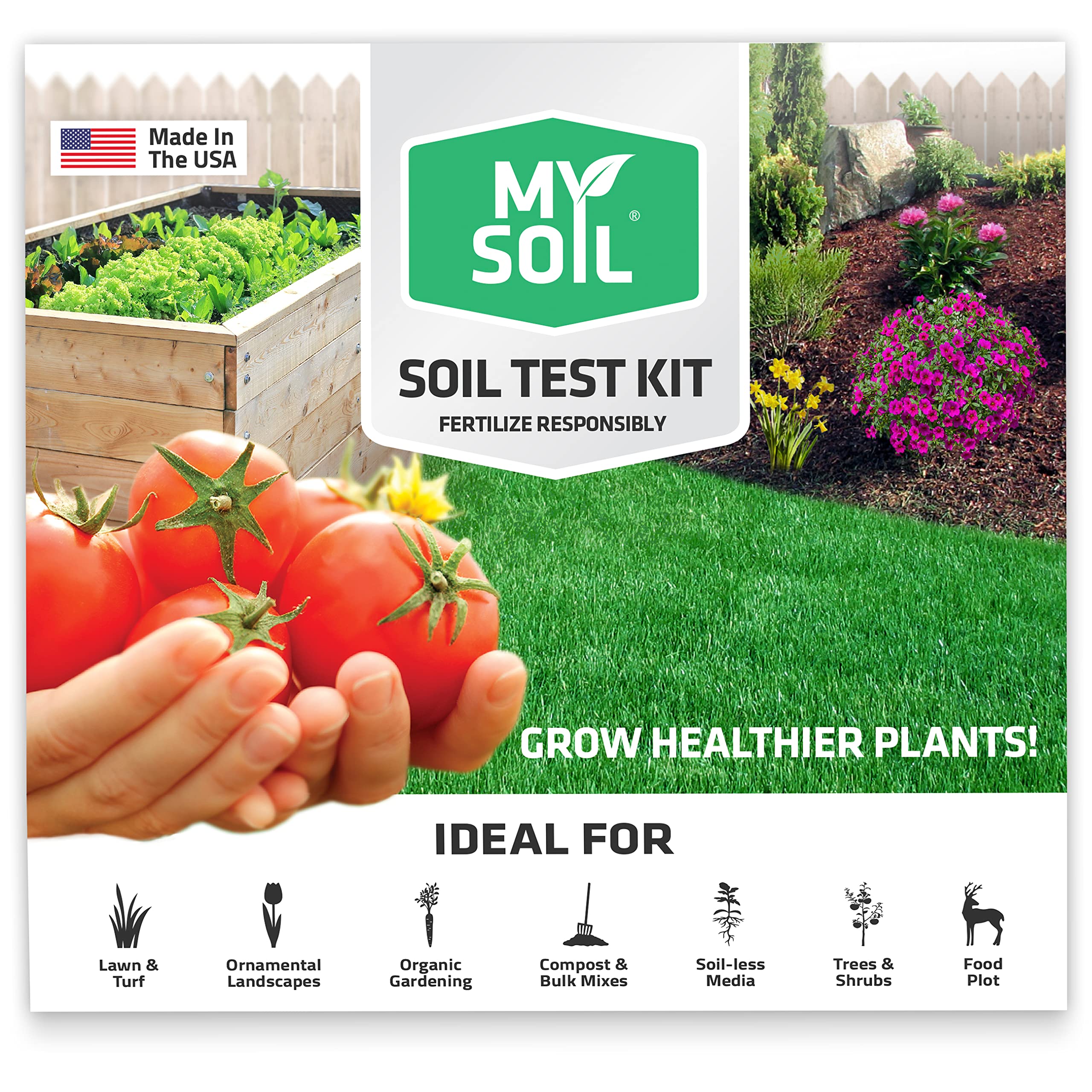 My Soil Soil Test Kit packaging box