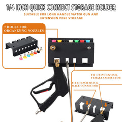 MYHLPER Pressure Washer Holder with tools mounted