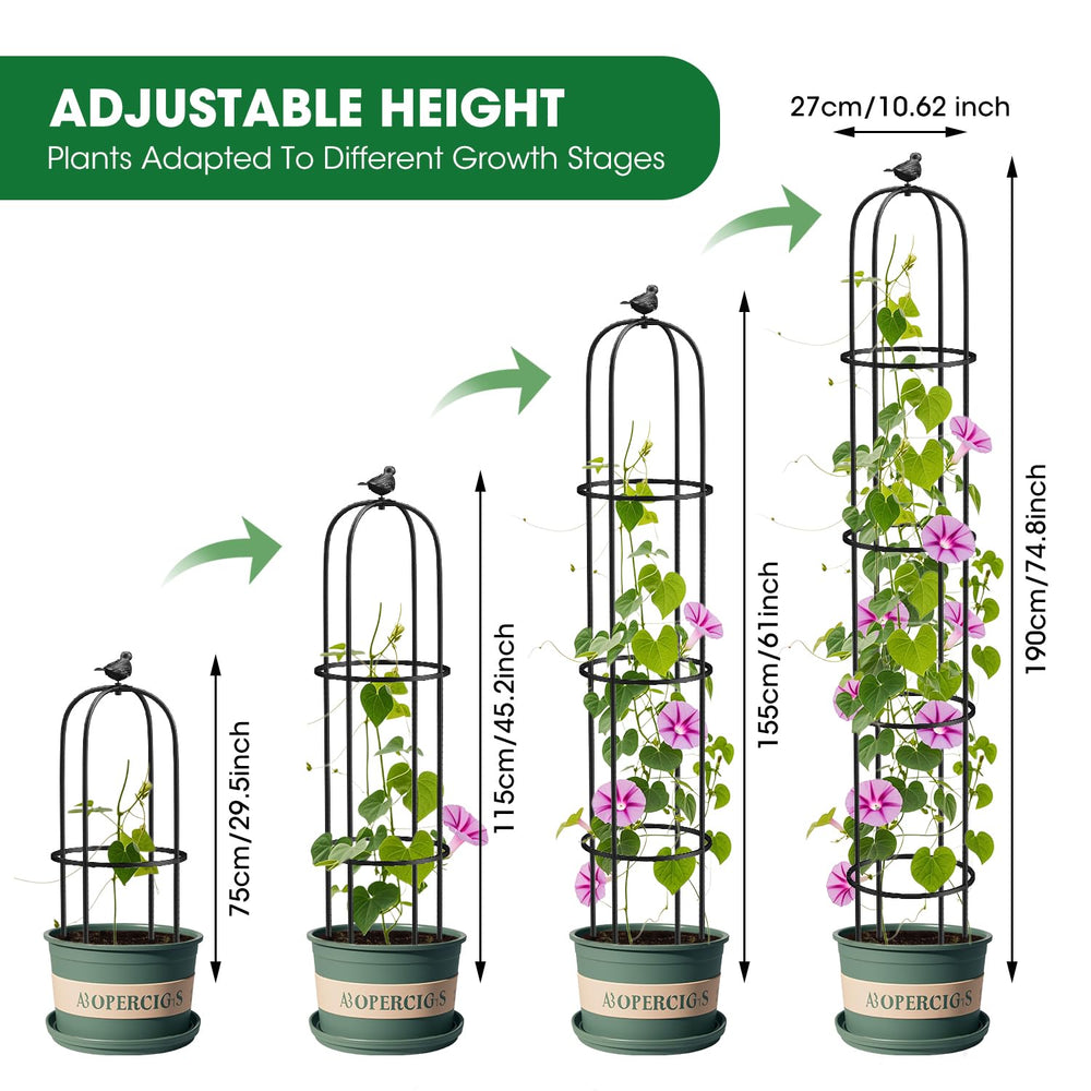 MYMULIKE decorative trellis in garden setting