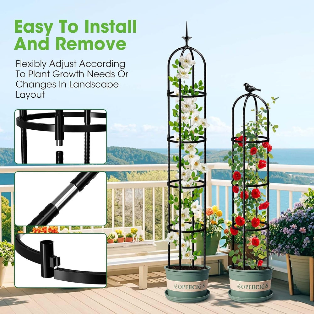MYMULIKE trellis showing support for climbing vines
