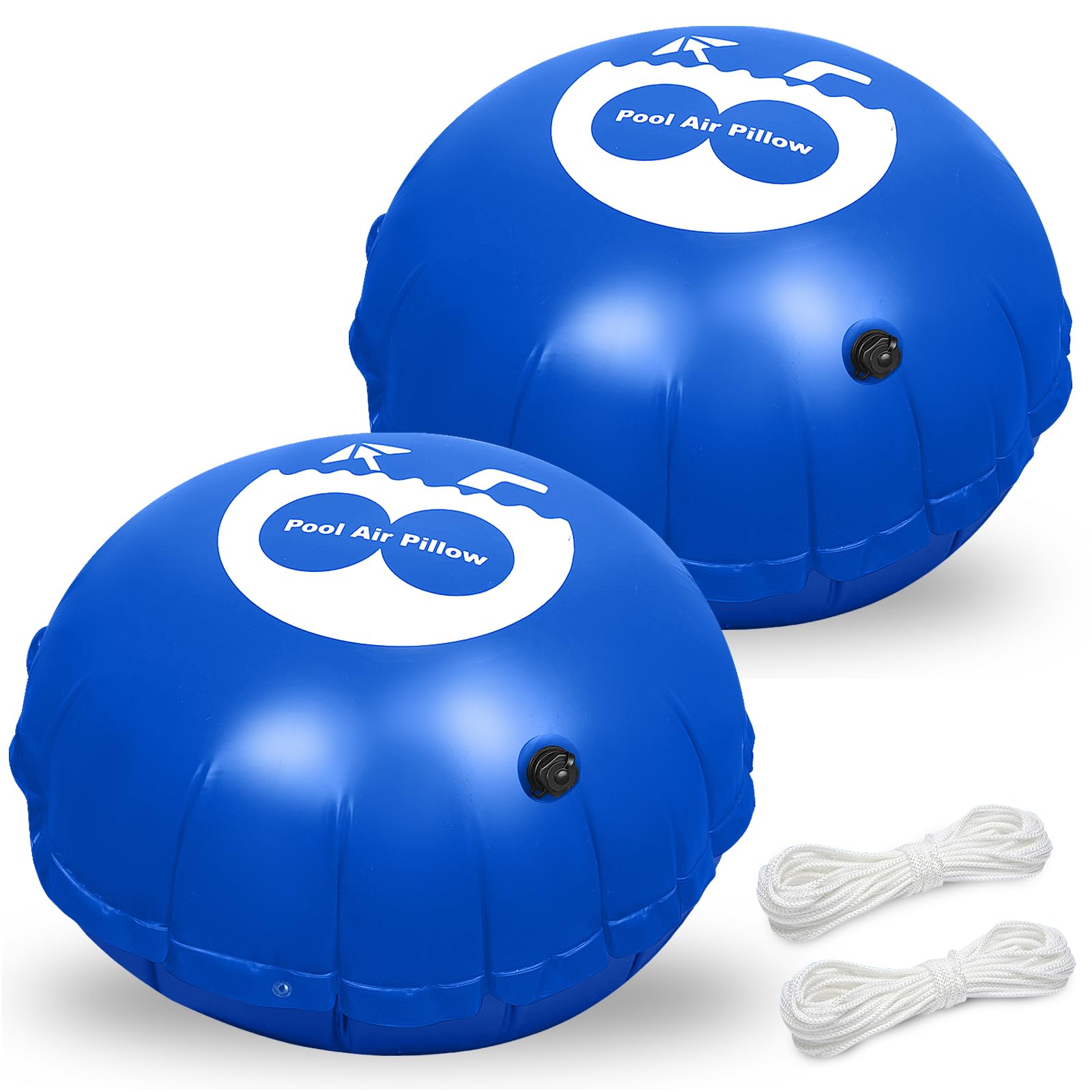 mysoler Pool Pillow 4x4FT blue model front view