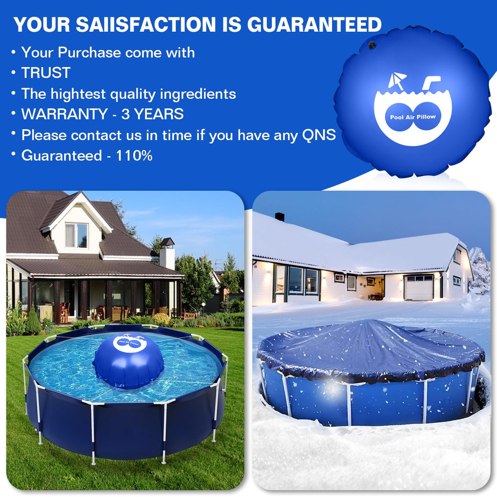 mysoler Pool Pillow showing its thickness and material