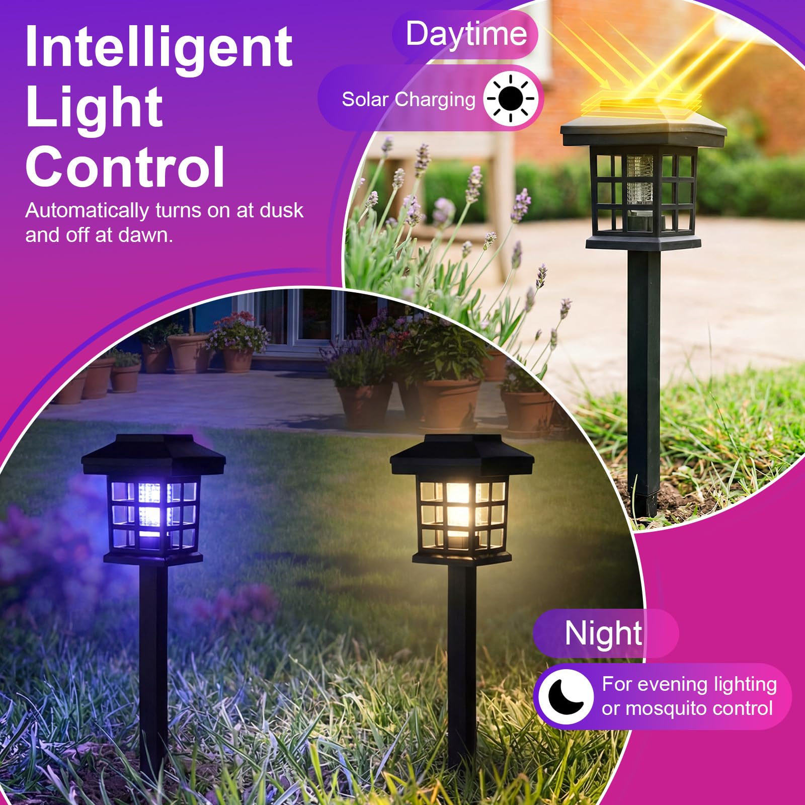 Mysora Solar Bug Zapper 12 pack packaging