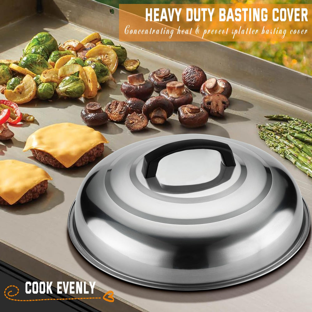 N NOBLE FAMILY griddle tools with carry bag