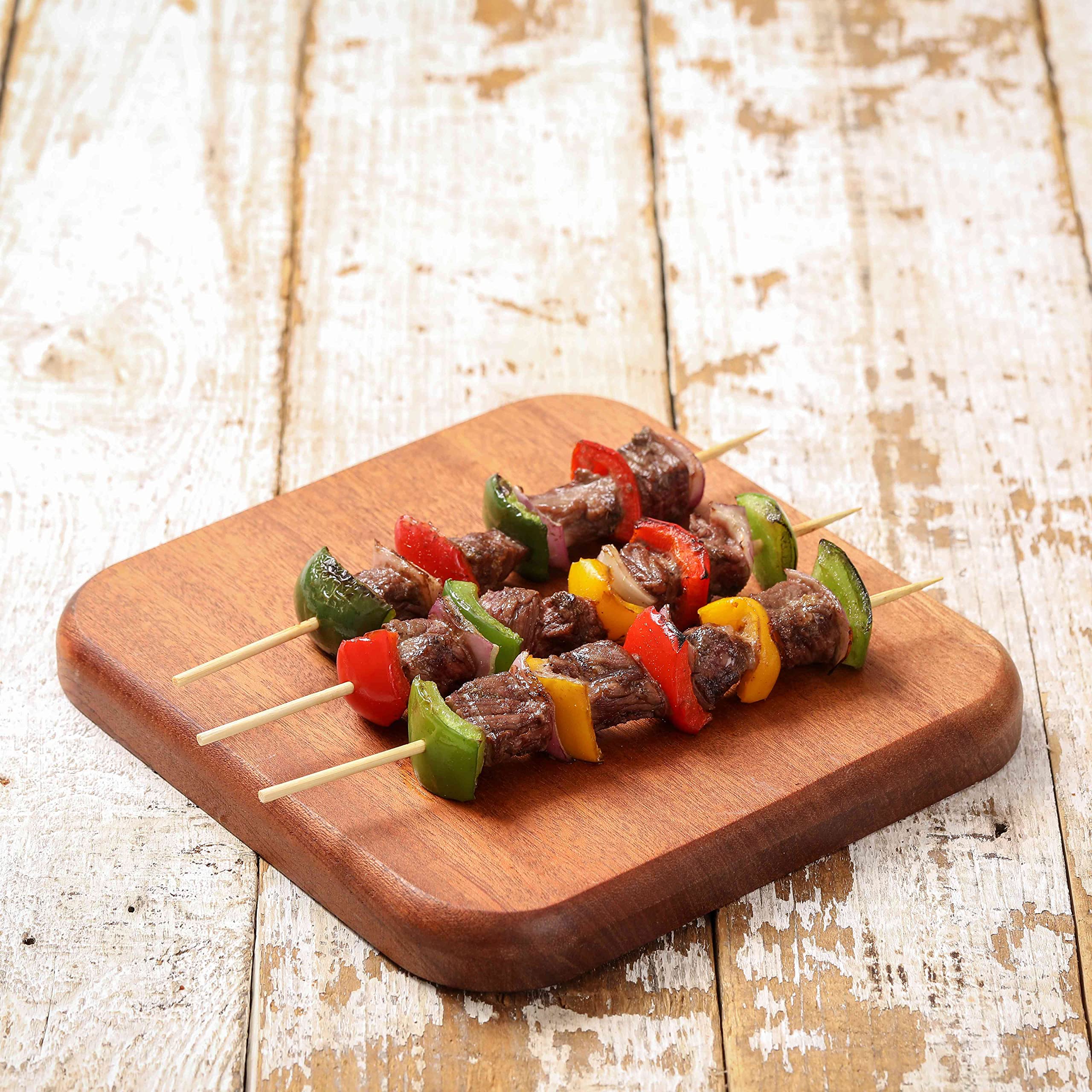 NadaKin 200 PCS Bamboo Skewers stacked together