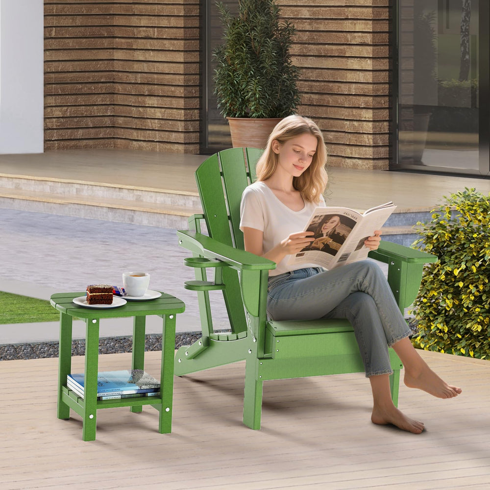 nalone Adirondack Side Table close-up of upper tier