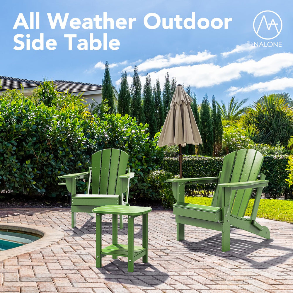 nalone Adirondack Side Table rounded edges for safety