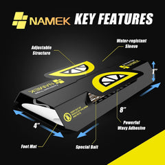 NAMEK Cockroach Glue Trap showing adhesive surface