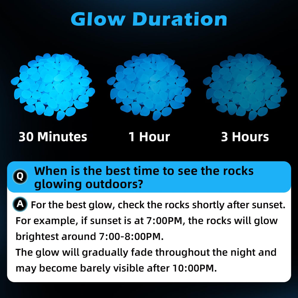 NAMTSO package dimensions for glow rocks