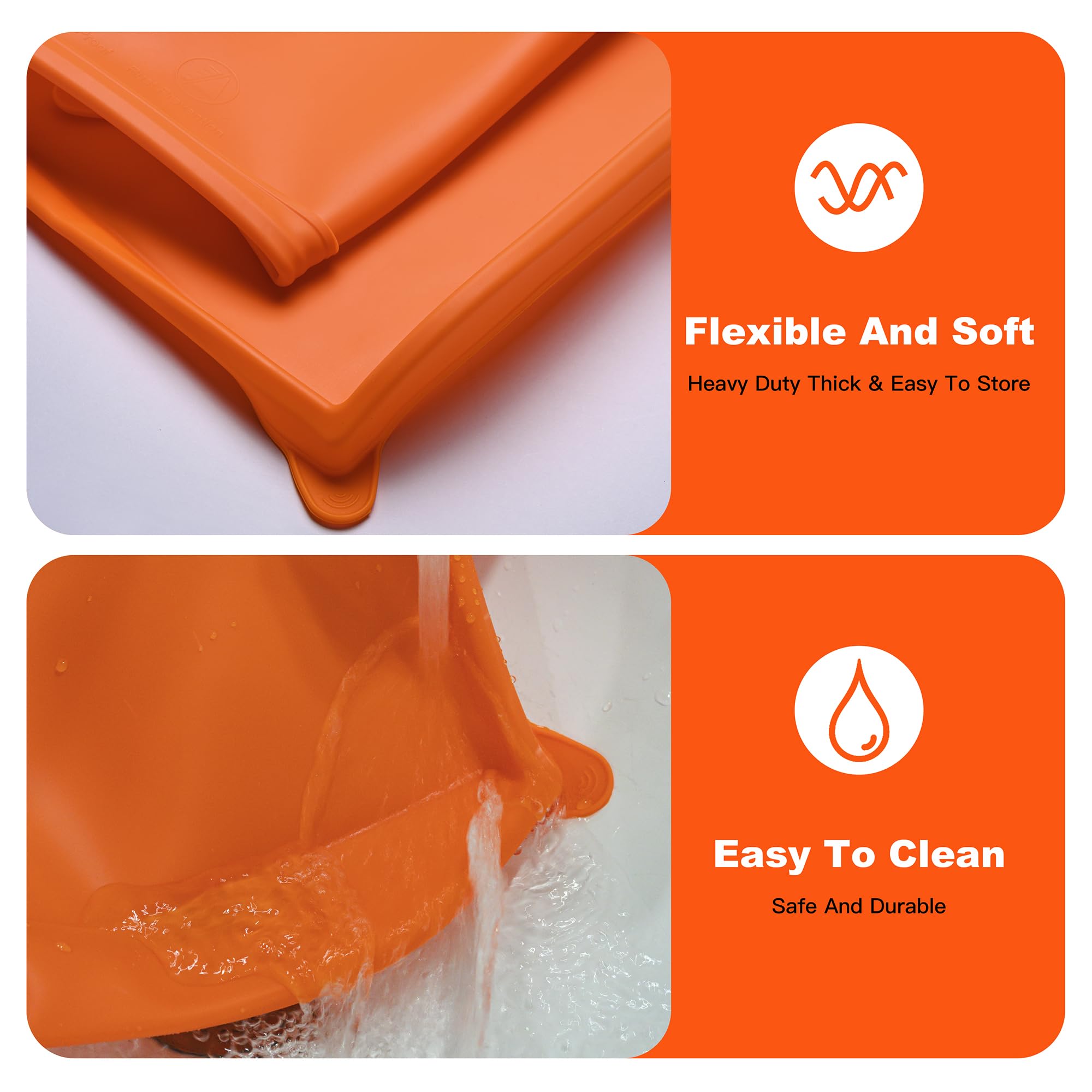NancyL Silicone Cover Mat dimensions and specifications