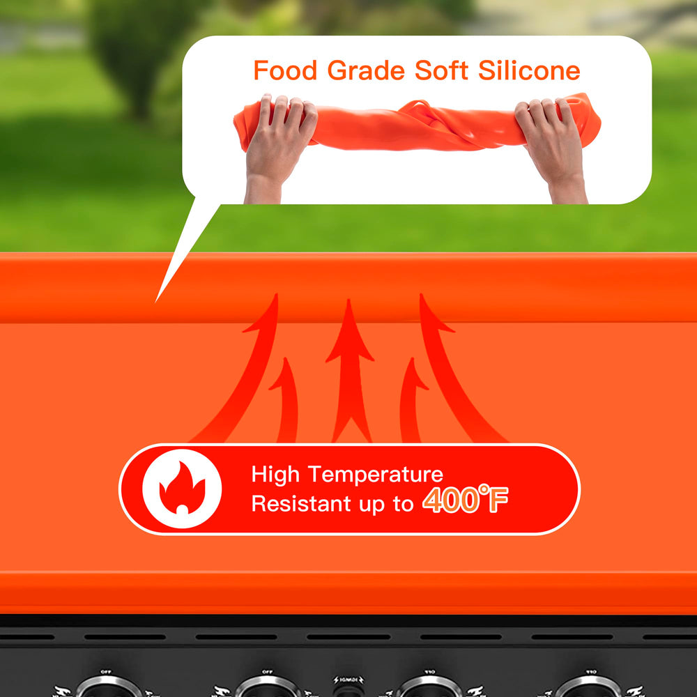 NancyL Silicone Cover Mat in use during a BBQ session