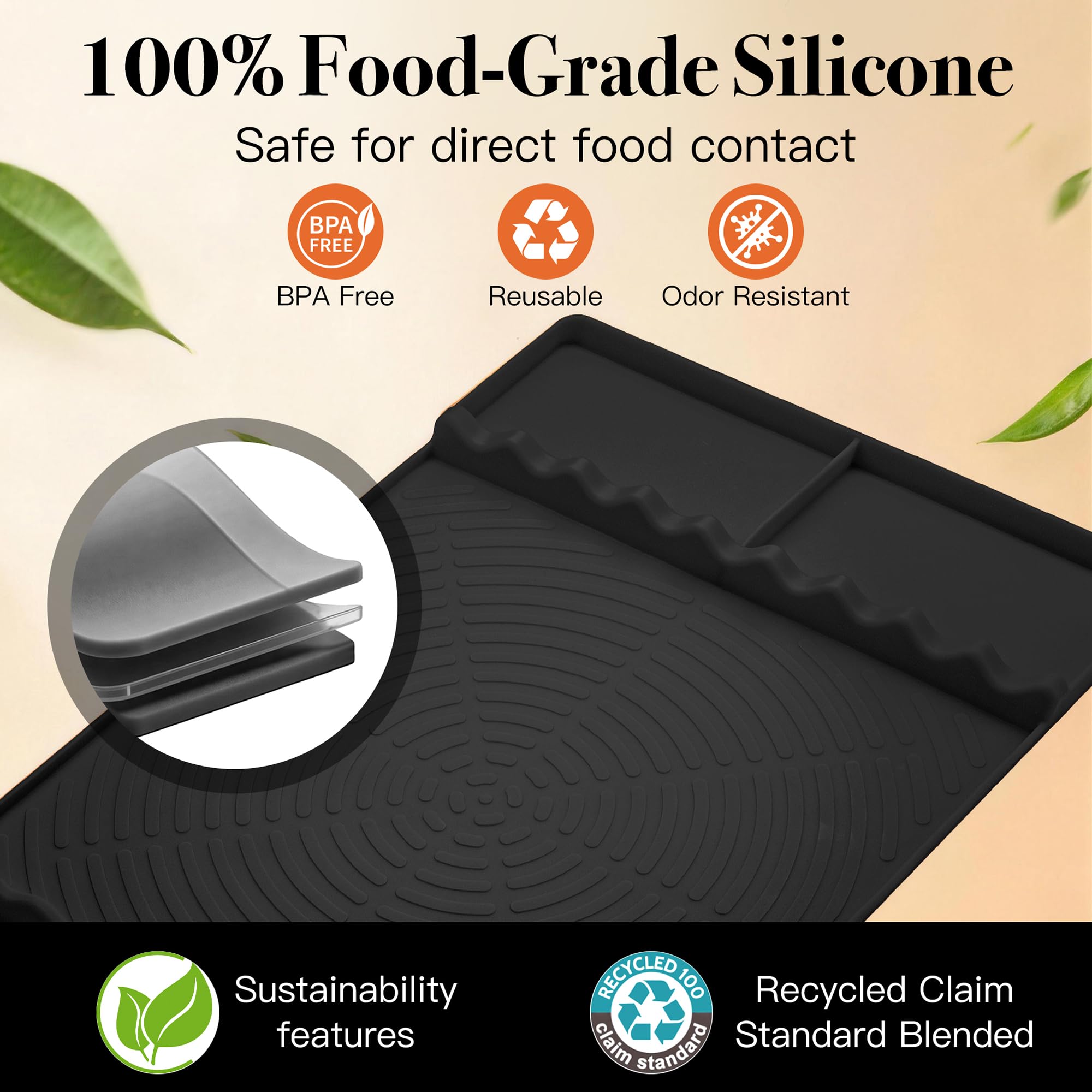 NancyL Silicone Grill Mat as a gift-ready grilling accessory