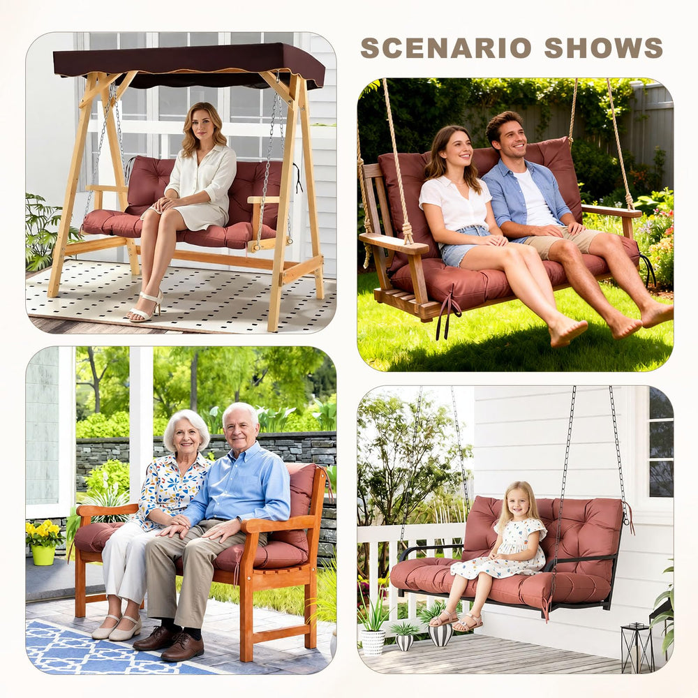 NANGELRN Porch Swing Cushion packaging details