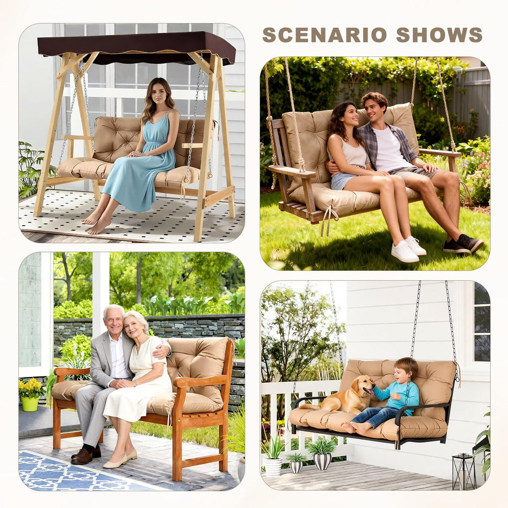 NANGELRN Porch Swing Cushion packaging details