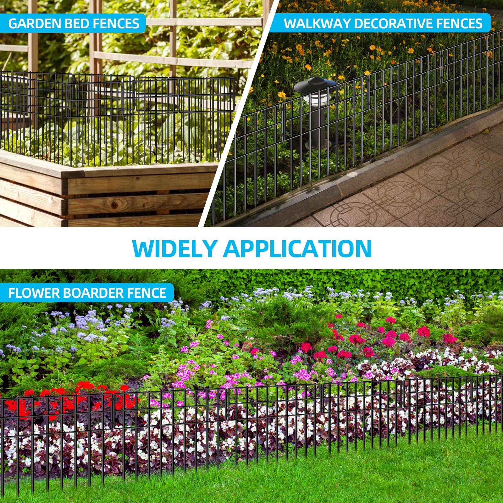 NANYEZH garden fence displayed in outdoor setting