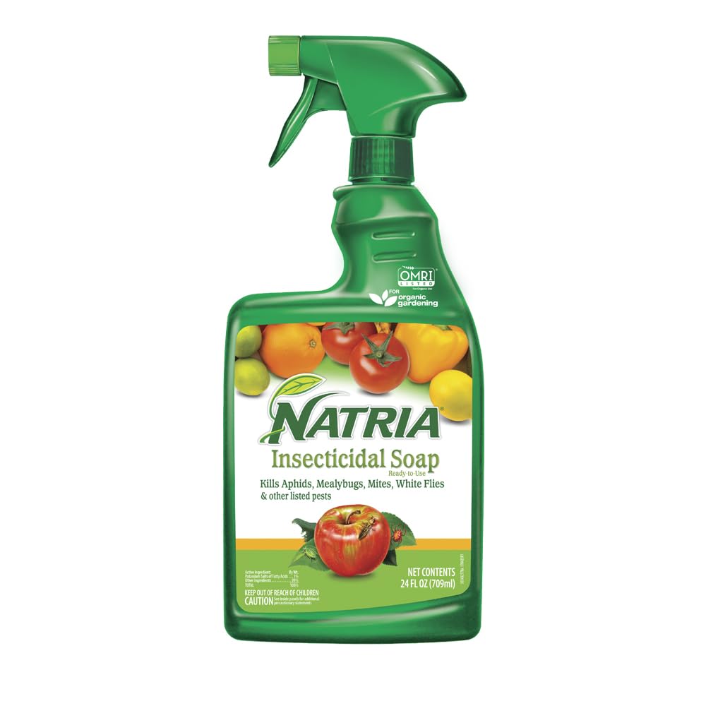 Natria Insecticidal Soap 24 oz spray bottle front view