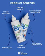 NatriChlor Chlorine Dioxide CD Set showing two bottles