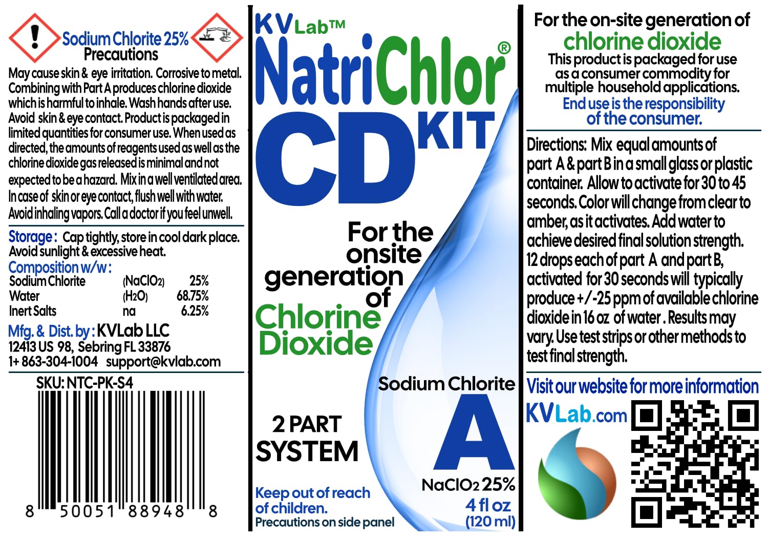 NatriChlor Chlorine Dioxide solution in use for pool maintenance