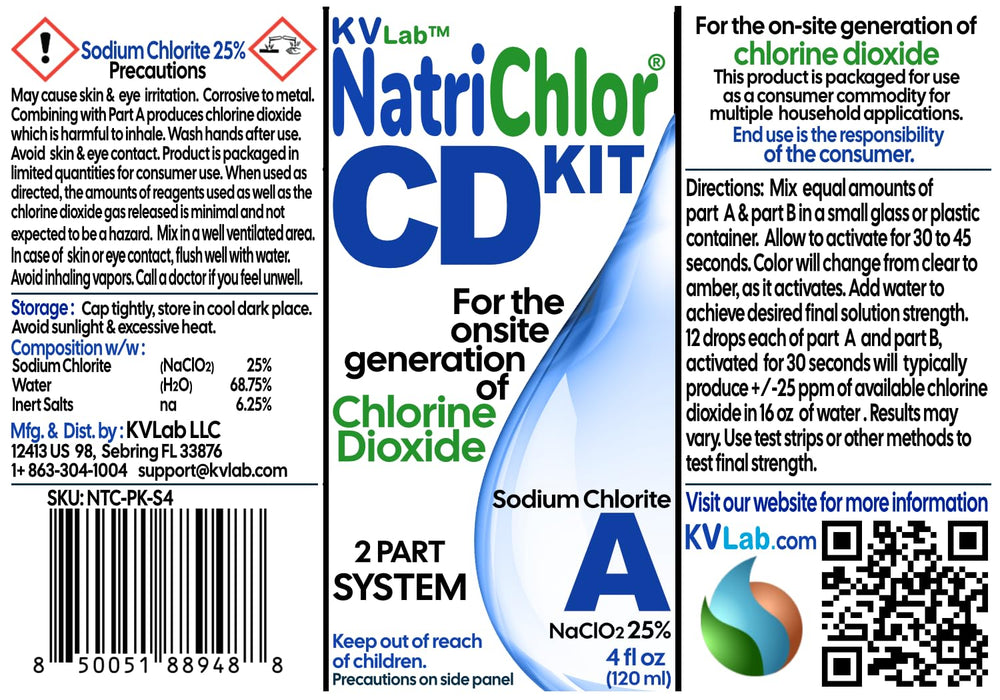NatriChlor Chlorine Dioxide solution in use for pool maintenance