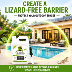 Natural Armor Lizard & Gecko Repellent in outdoor setting