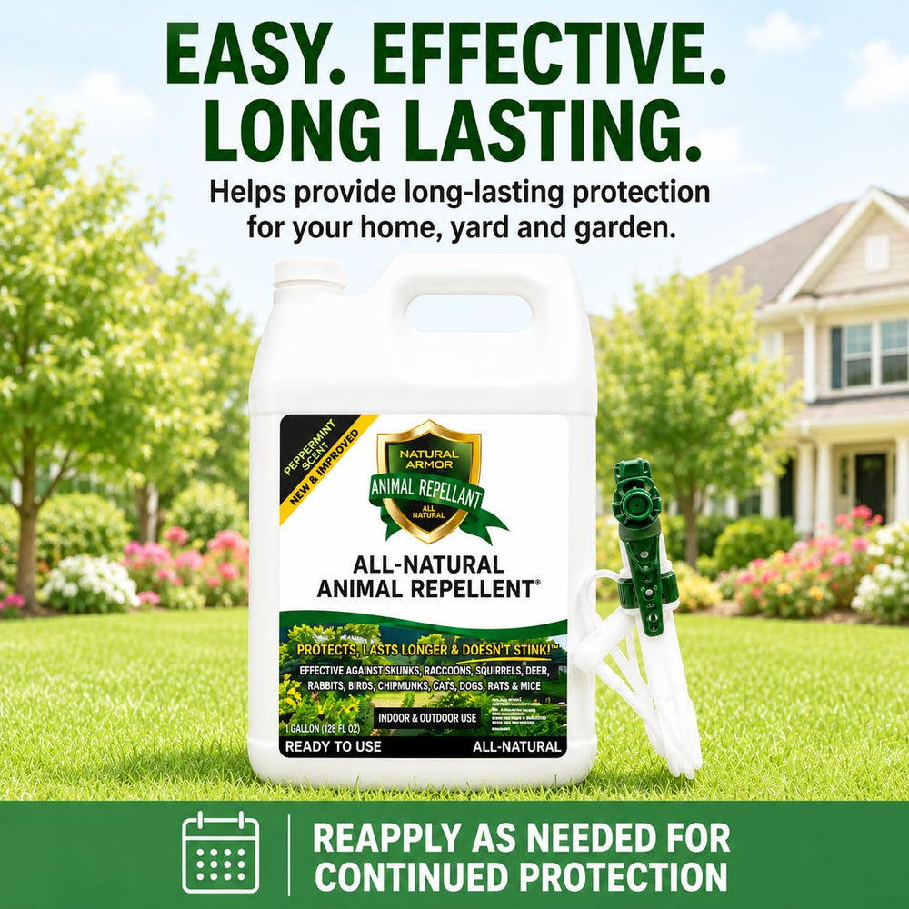 Natural Armor repellent spray label details