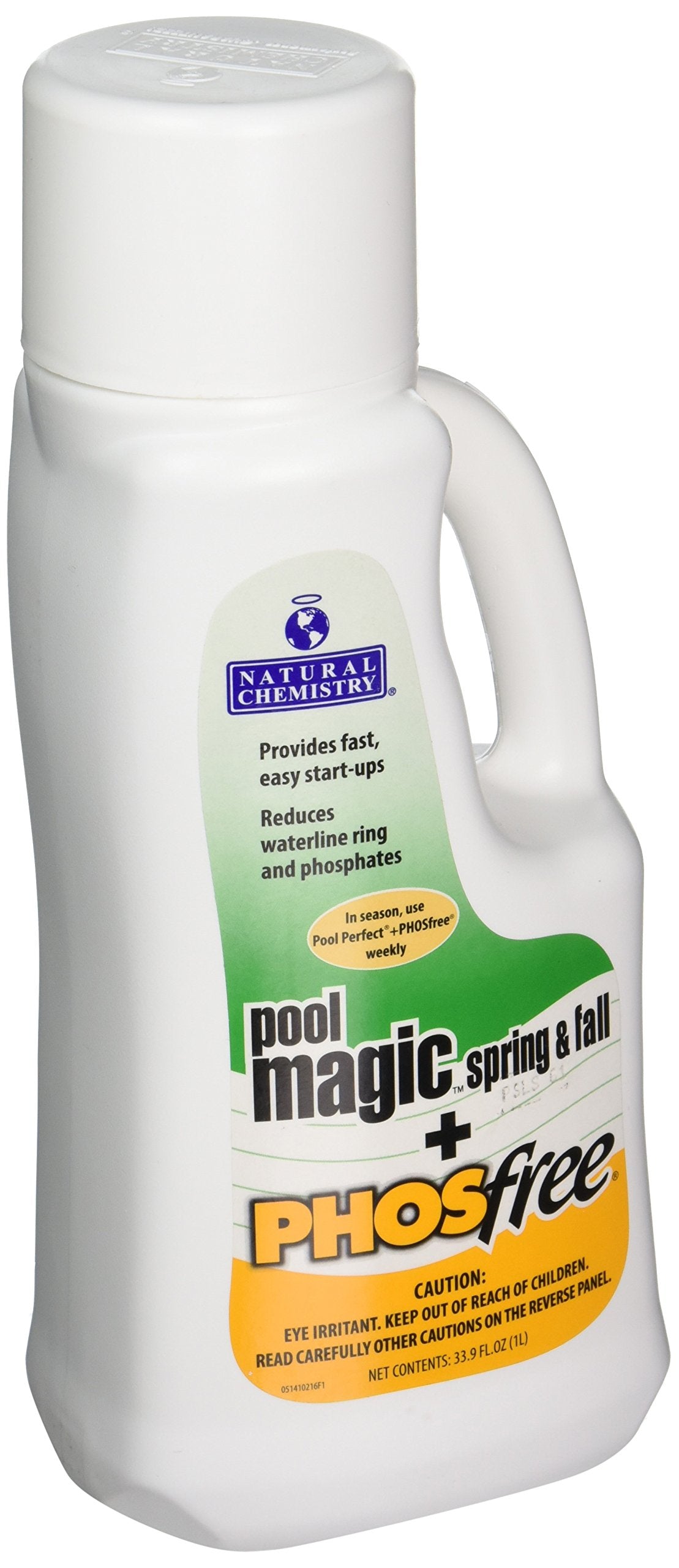Natural Chemistry Pool Magic + PHOSfree 1L bottle front view
