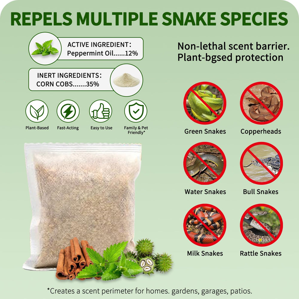Natural formula of Balancexlite Plus Snake Repellent with peppermint and cinnamon oils