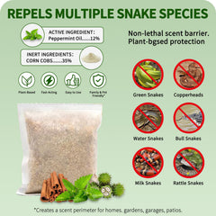 Natural formula of Balancexlite Plus Snake Repellent with peppermint and cinnamon oils