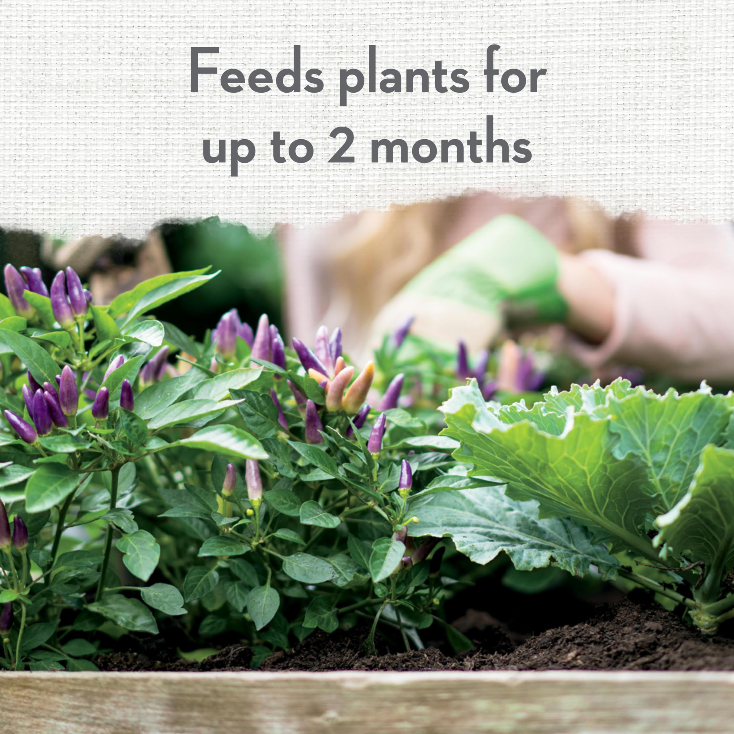 Natural ingredients in Whitney Farms Organic Potting Soil