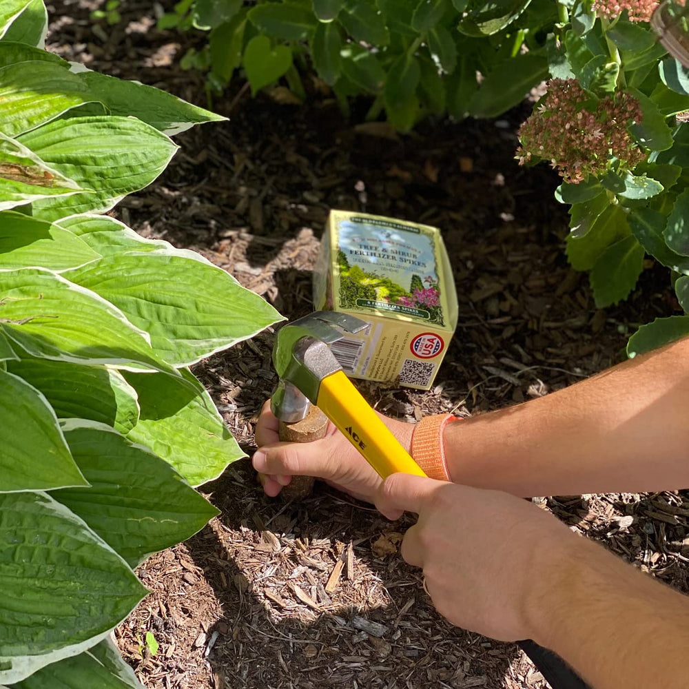 Natural ingredients used in The Old Farmer's Almanac Fertilizer Spikes