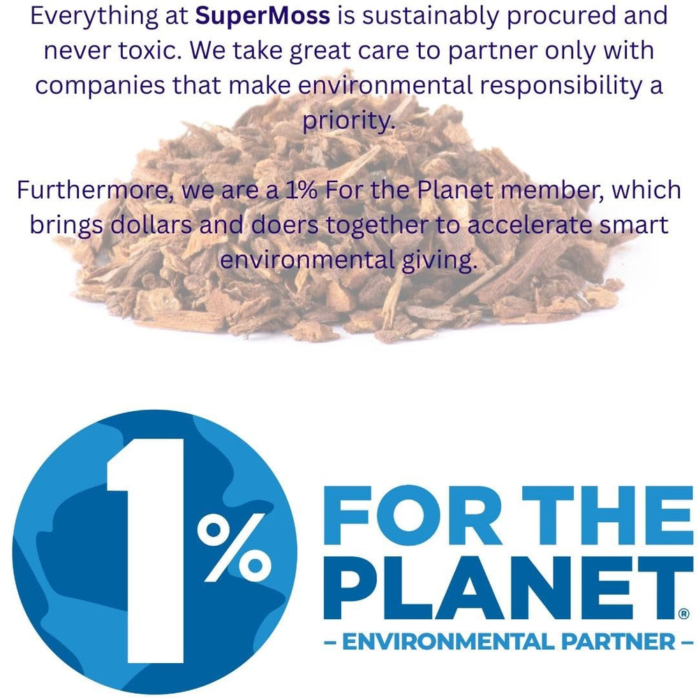 Natural White Fir bark from SuperMoss for orchid care
