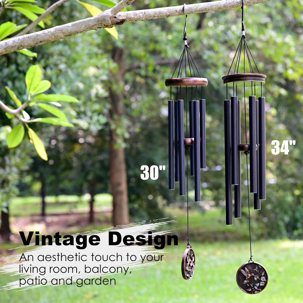 Natural wood striker of Vanquer Vintage Wind Chimes