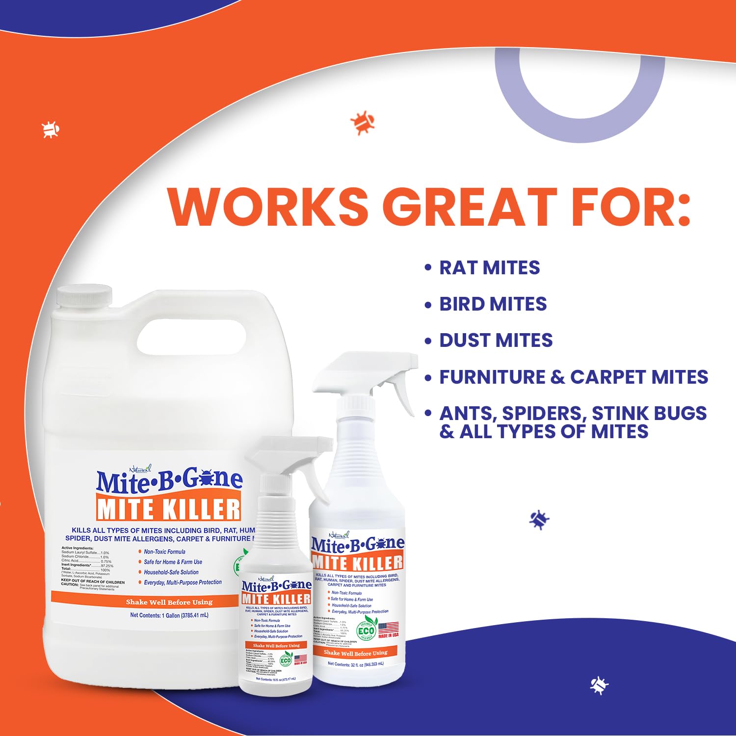 Naturasil Mite-B-Gone Dust Mite Spray in a home setting