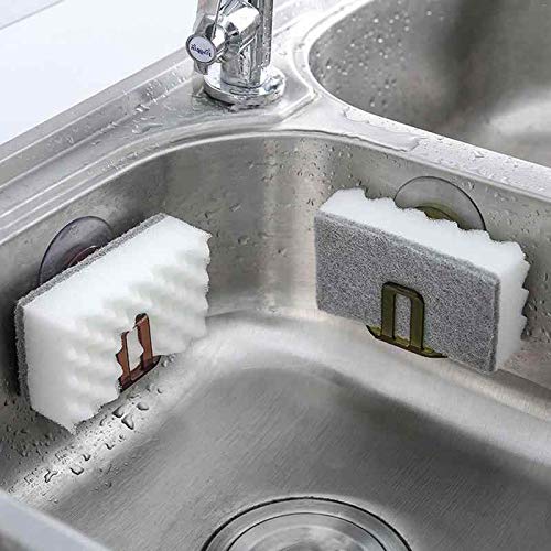 Nature Anywhere suction cups attached to a shower caddy