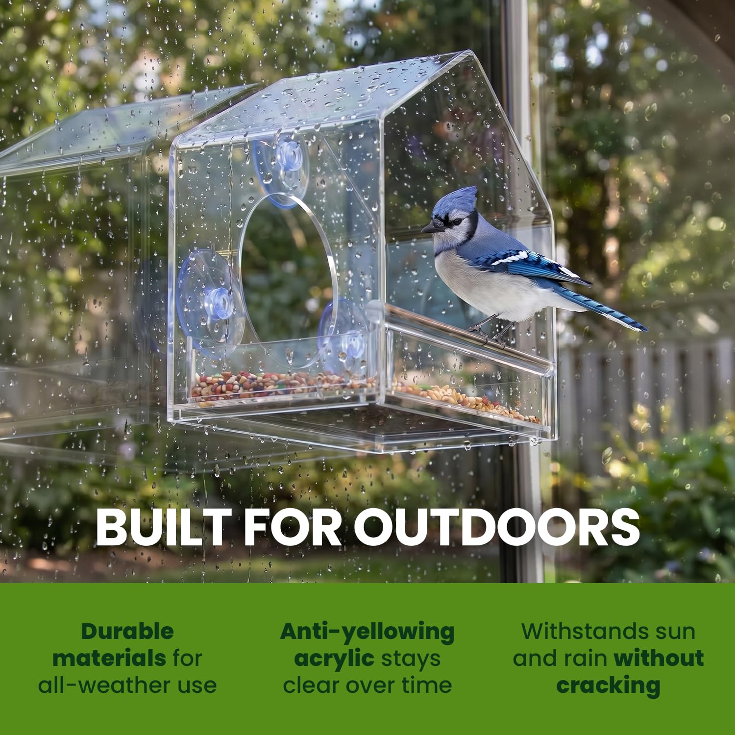 Nature Gear Window Bird Feeder assembly instructions