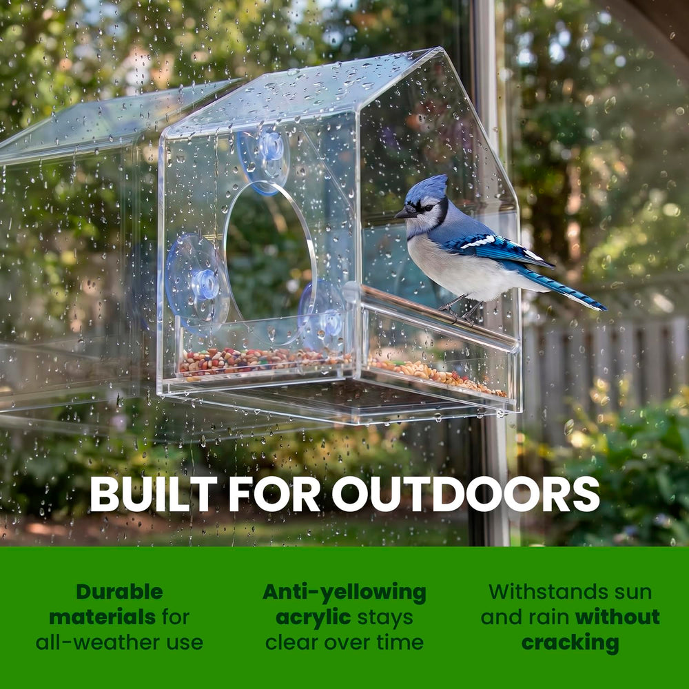 Nature Gear Window Bird Feeder assembly instructions