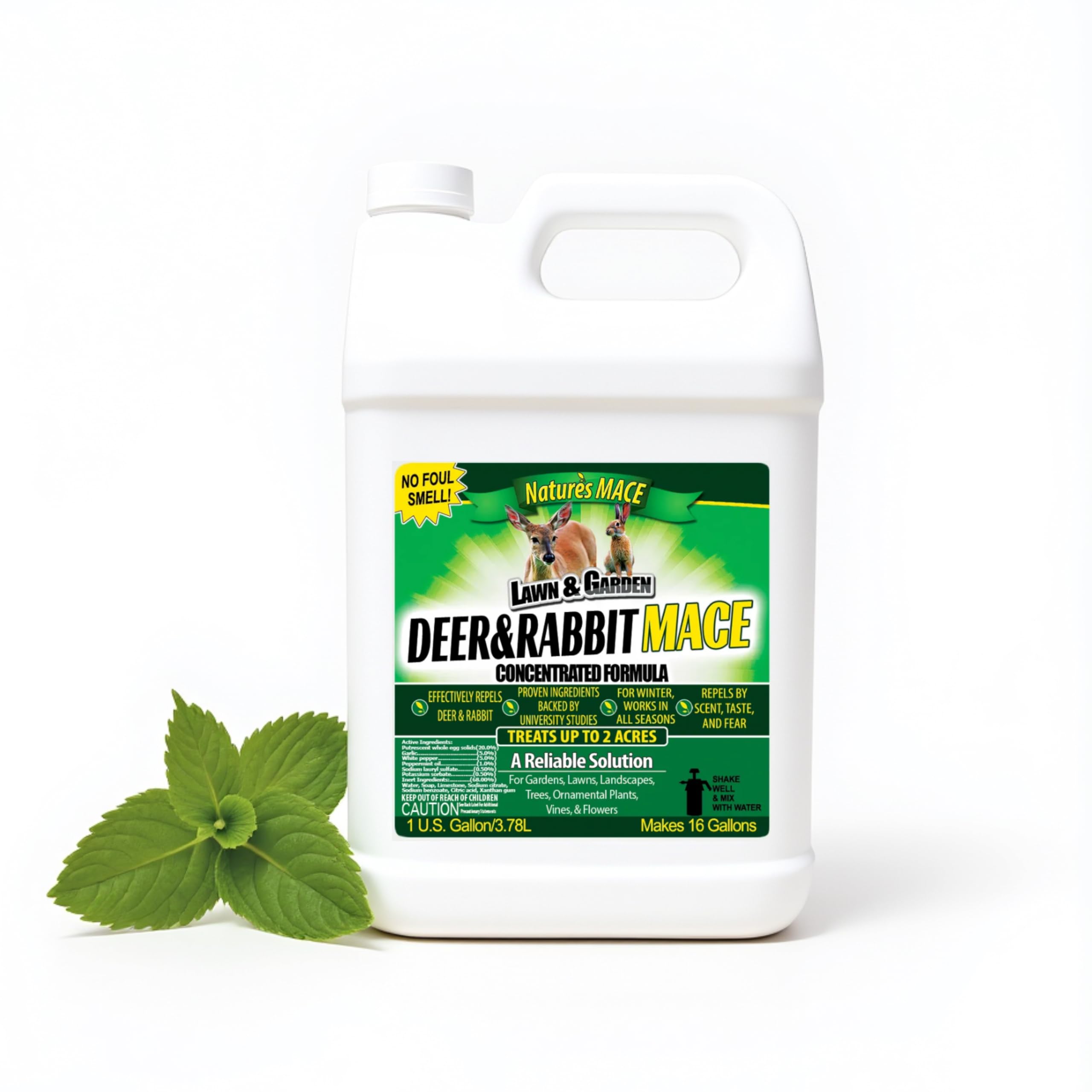 Nature's MACE Deer & Rabbit Repellent 1 Gal Concentrate front view