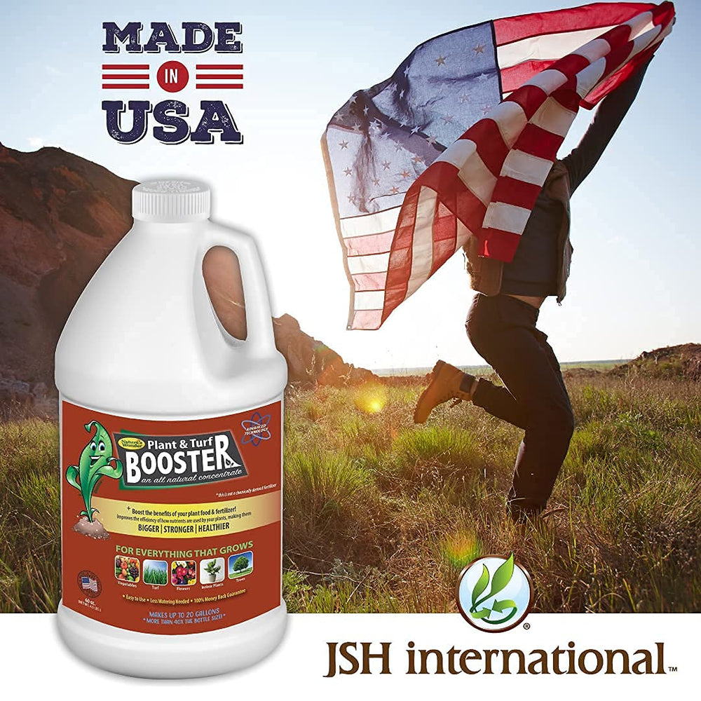 Nature's Wonder Organic Soil Conditioner in garden setting